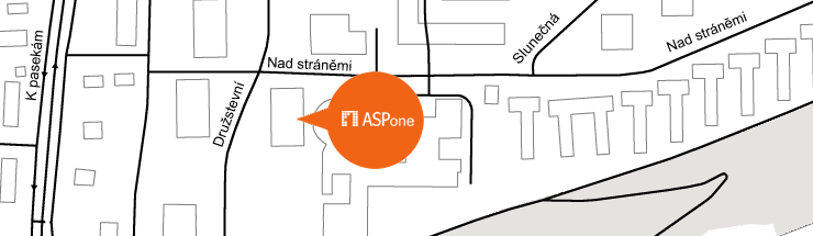 Mapa sdla ASPone, s.r.o.